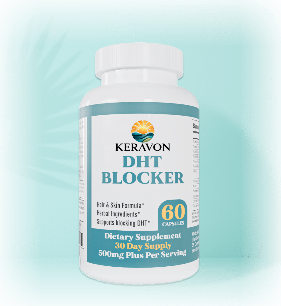 KERAVON Natürlicher DHT-Blocker – 60 Kapseln
